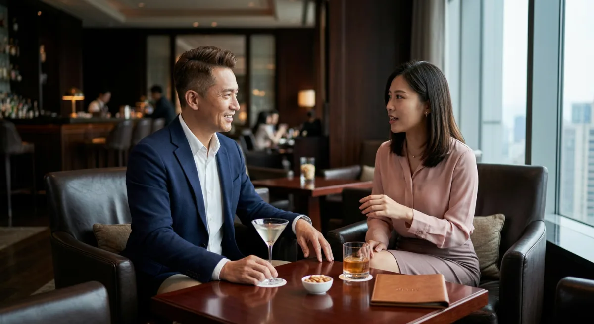 Sugar Dating 配對條件與互動情況示意圖