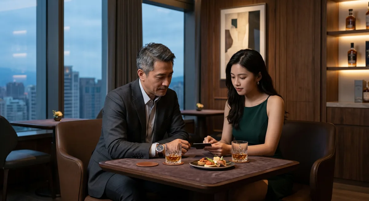 包養費用 A 與 B 方案比較示意圖
